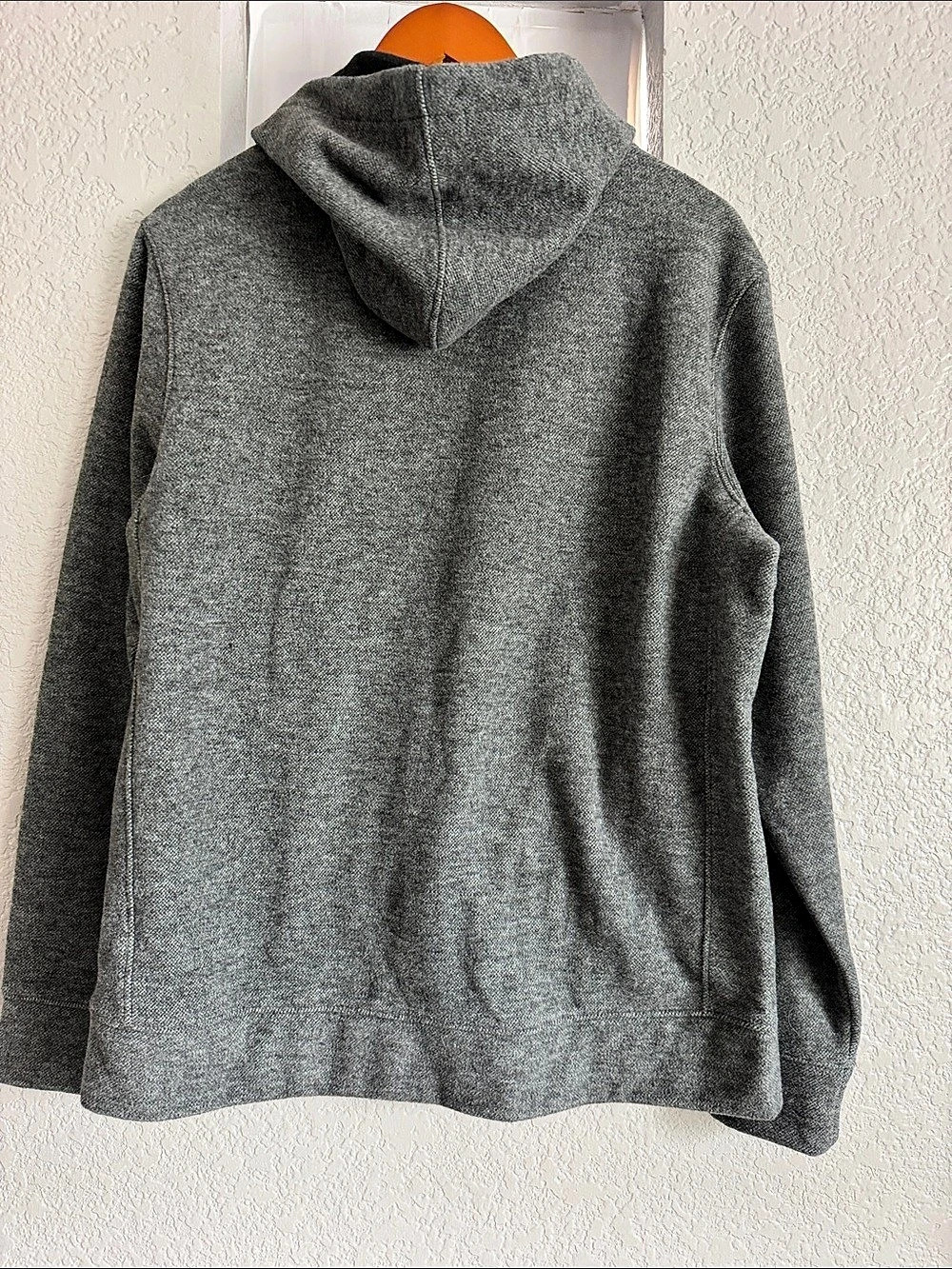 Jachs New York Wool Blend Pullover Hoodie Men's Gray - Picture 2 of 8